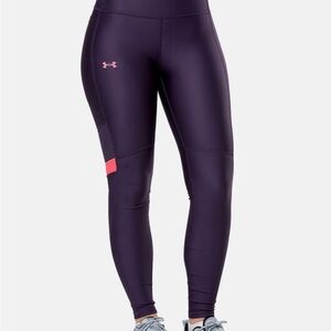 New Under Armour Purple High Rise Compression Ankle Legging Size XS